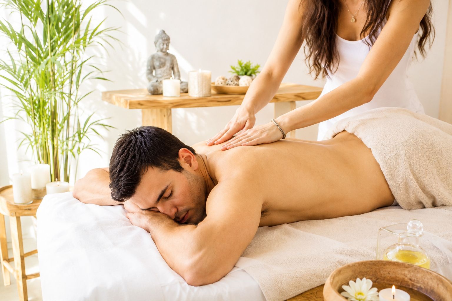 Full Body Massage + Aromatherapy